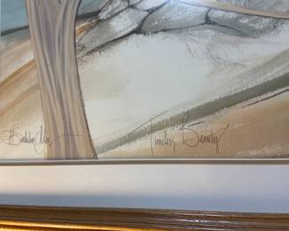 P. Buckley Moss “Timeless Beauty” 2005, 29” x 37 1/2”