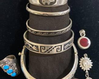 Native American sterling silver