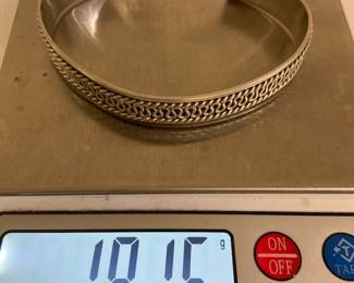 Sterling Silver bracelet 19.15 grams