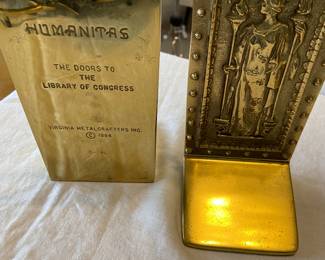 Vintage Virginia Crafters Library of Congress bookends