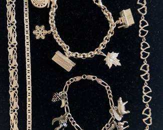 Sterling silver bracelets