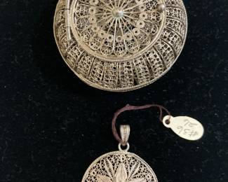 Vintage sterling silver 