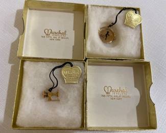 Vintage 14Kt gold in original jeweler boxes