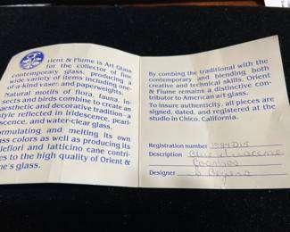 Incredible Orient & Flume vase! 