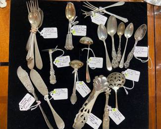 Sterling silver serving pieces