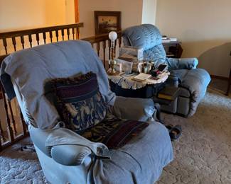 Upholstered recliners