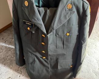 Men’s military dress uniform