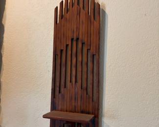 Vintage wall shelf