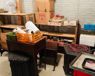 Vintage games and furniture 