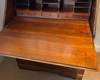 Cherry Slant Front Secretary 