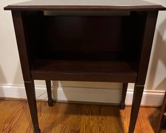 Open Front Cabinet - Spade Legs