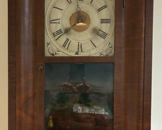 Wonderful Antique Ogee Shelf Clock
