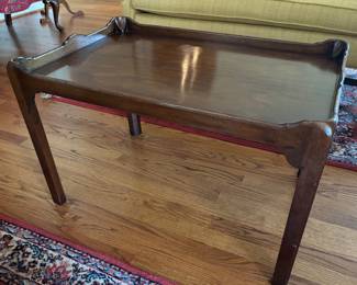 English Butler's Coffee Table