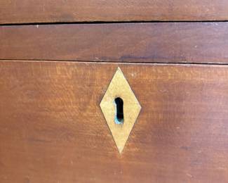 Slant Front Desk Detail