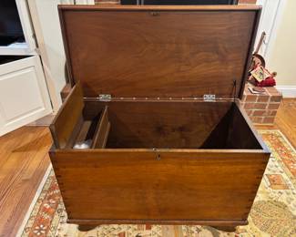 Roane Co TN made Blanket Chest - inside