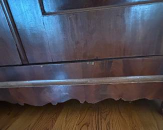 Armoire Lower Apron Detail