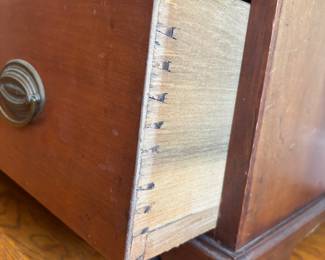 Slant Front Desk Detail