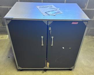 Locking Coleman Cabinet