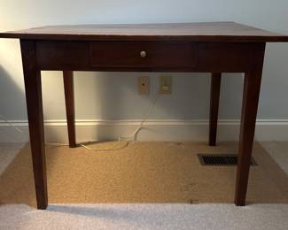Primitive Single Drawer Table