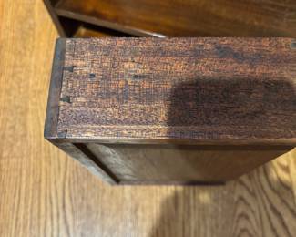 Waterfall Bookshelf Drawer Detail