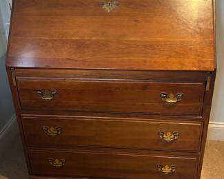 Cherry Slant Front Secretary 