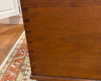 Roane Co TN made Blanket Chest - joinery detail