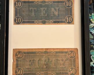 Confederate Bills