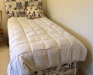 Pair of Upholstered Head Boards - Towle Fabric