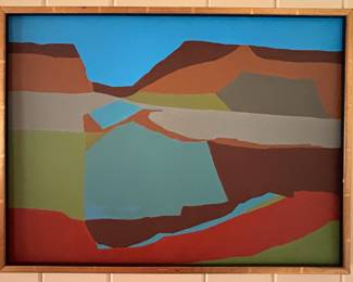 Original Colorful Abstract Painting