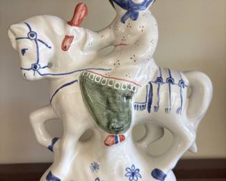 Earthenware Horse Rider