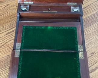 Beautiful Antique Lap Desk Open