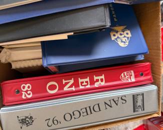 A bunch of Porsche manuals and magazines 