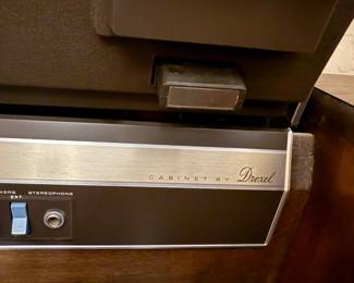 Inside Drexel cabinet 