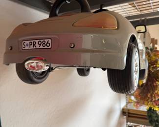 Porsche collector Pedal car
