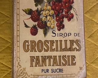 Faux book. Wood with nice velvety fabric lining. Glasses shown for scale