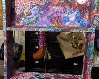 Hand painted furnishings