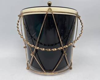 Mid Century Thermos drum style ice bucket