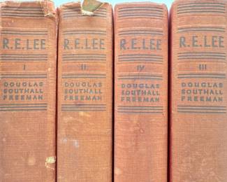 First editions “R.E.Lee" by D.S.Freeman (4)