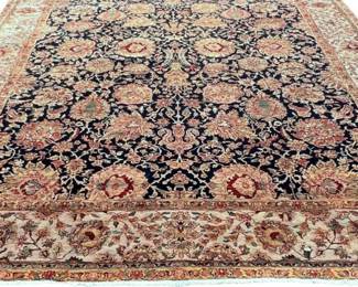Room size Persian Safavid room size rug; 9’ x 13’