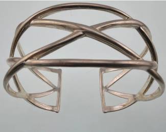 Sterling cuff bracelet