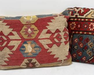 Kilim throw pillows