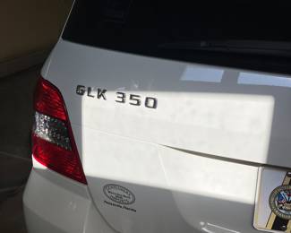 27		2011 Mercedes Benz GLK 350 - 1 owner - 4 doorwagon sport Utility Vehicle - 3.5 L V6 Rear wheel drive - 114,255 miles - garage kept - Serviced at Ceentennial Imports -Available for Silent bids only - to be open on Jan 19th at noon - 
Vin: WDCGG5GBXBF530422
