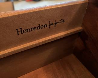 7	-$1,075	Henredon (Fine furniture) large dresser with 2  mirrors  &  2 night chests 3 drawers 
