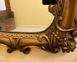 1	$110.00 	Gold composite mirror 12W X 48H
