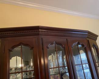 15- $700 Thomasville China cabinet   64W X 19D X 81H
