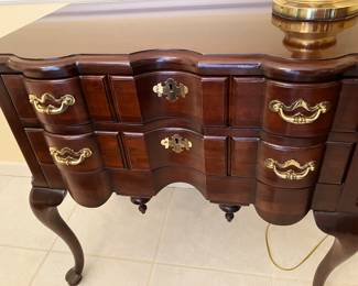 16	- $360	Ethan Allen silver chest   34W X 20D X 32H
