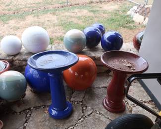 ceramic yard decorations