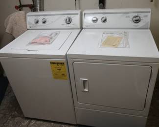 Speed Queen washer and electric dryer