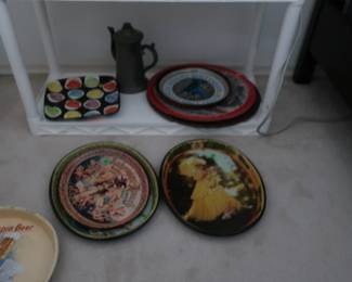 assorted beer and soda trays