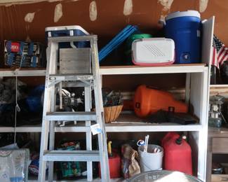 six ft. aluminum ladder